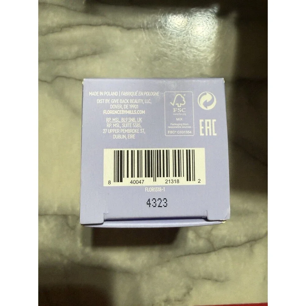 Florence by Mills Hit Snooze Lip Mask. Full Size, .37 oz.
